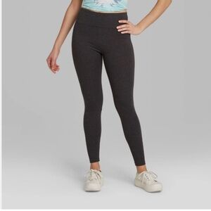 Wild Fable Women's High-Waisted Classic Leggings Size S Gray
